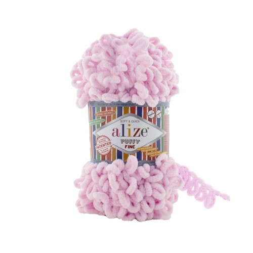 Alize Puffy fine 638 Pivoňka